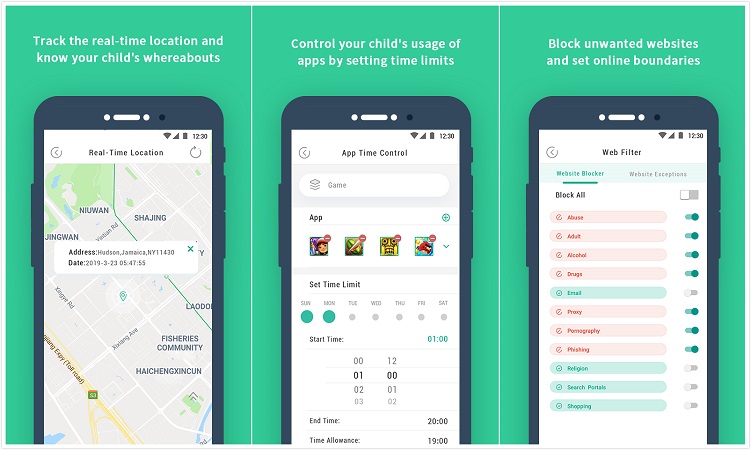 famiguard to limit the use of games