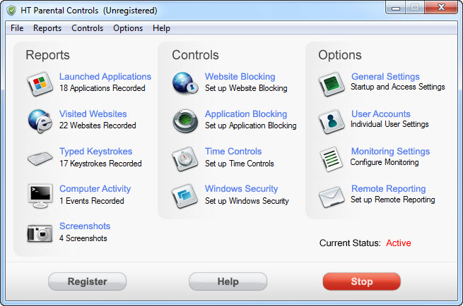 ht parental controls