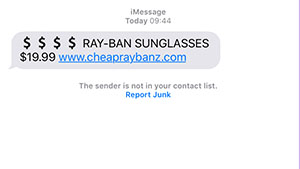 report spam imessages