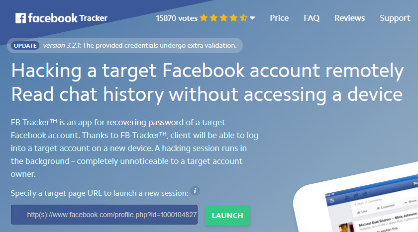 Facebook 破解器