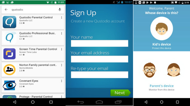 qustodio read someone text messages
